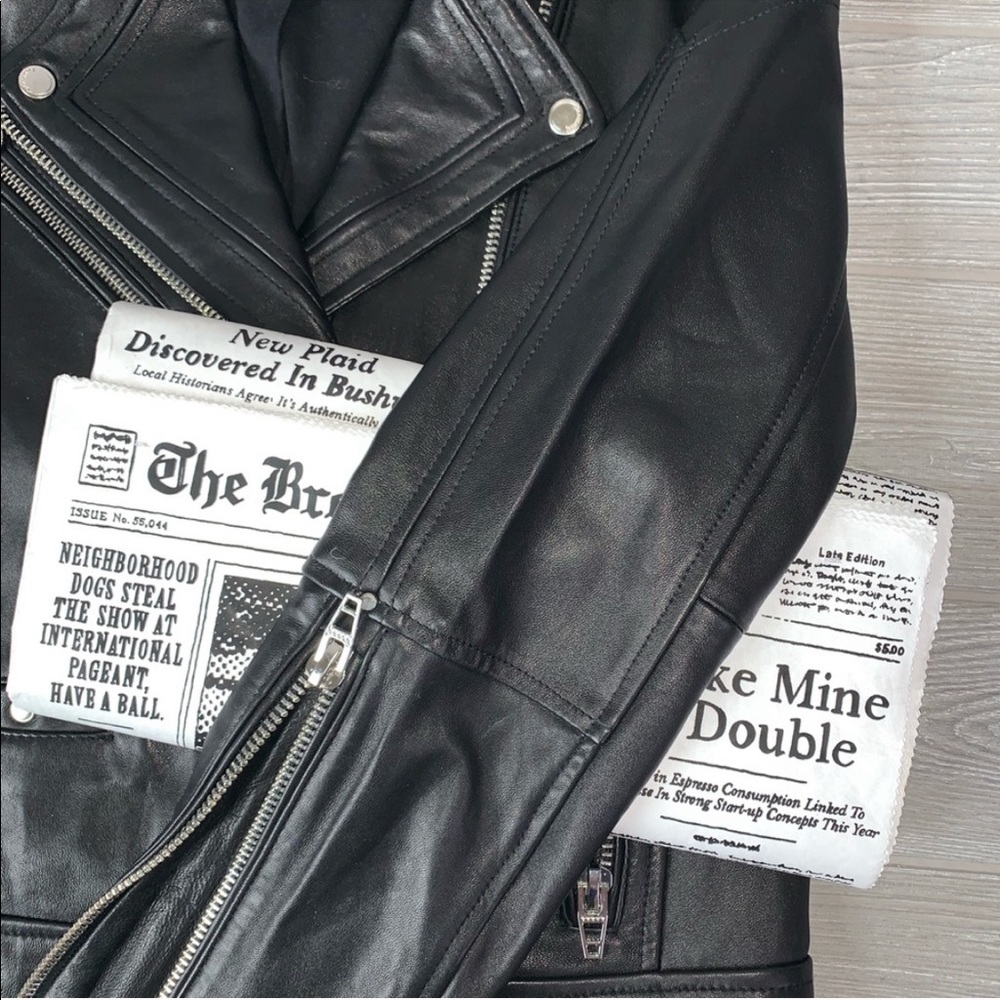 The One Leather Moto Jacket by BLANKNYC Price Firm - Picture 2 of 5